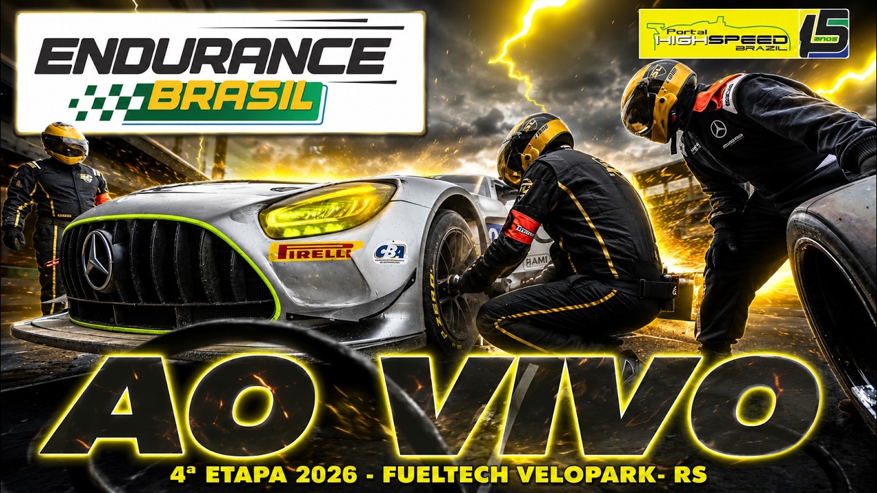 🔴 ENDURANCE BRASIL | 4ª Etapa 2026 | Velopark (RS) | Ao Vivo