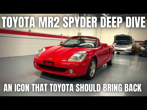 Toyota MR2 Spyder Deep Dive | A True Toyota Icon That Should Come Back