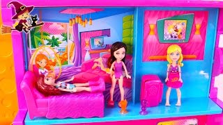 Gran Hotel de Polly Pocket Aventuras de Polly y Kriestie