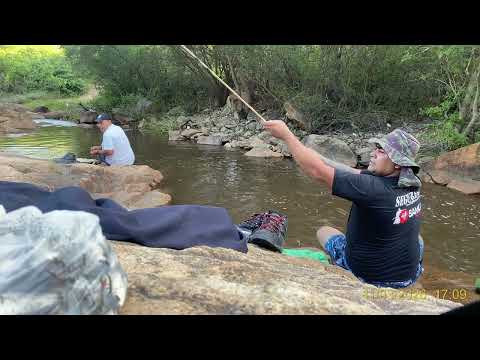 Pescando com meu pai no rio em canavieiras Bahia / Antes da dieta 🙄