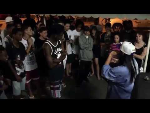 Jandão vs Marcelly - 1ª Roda Cultural do Conexão Favela & Arte