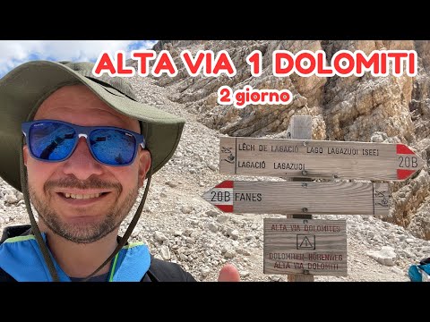 ALTA VIA 1 DOLOMITI: 2 tappa: rifugio Pederu - rifugio Col Gallina