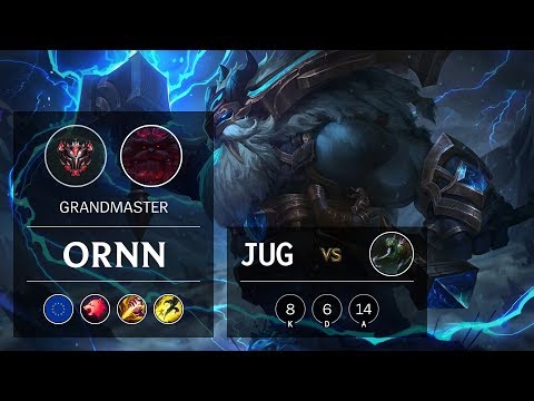 Ornn Jungle vs Fiddlesticks - EUW Grandmaster Patch 9.16