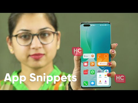 HarmonyOS 2.0 Feature Review: App Snippets