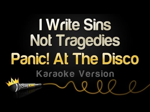 Panic! At The Disco - I Write Sins Not Tragedies (Karaoke Version)