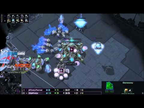 OSC All-Stars Starcraft 2, Harstem X uThermal - Game 2