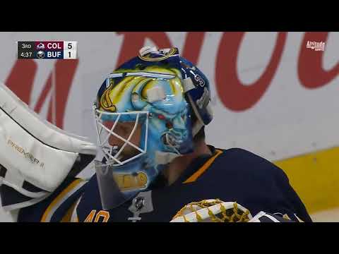 Barrie nails a 70 foot pass for a Kerfoot breakaway goal