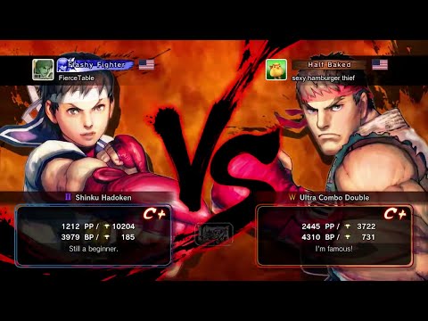 USF4 FierceTable (sakura) vs todoro (ryu)