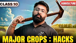 Major Crops and their Climatic Conditions - Agriculture | Class 10 Geography | CBSE 2024-25