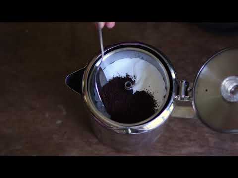 How to use a Camp Coffee Percolator