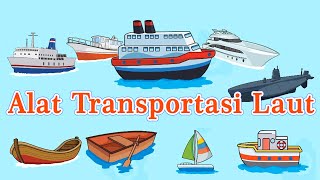 Download lagu Nama alat transportasi laut | Belajar kendaraan untuk anak mp3