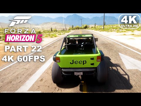 FORZA HORIZON 5 Gameplay Walkthrough Part 22 - Forza Horizon 5 ULTRA HD 4K 60FPS - No Commentary