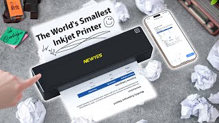 NEWYES LD0806 - Worlds Smallest Portable Inkjet Printer