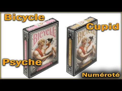 Voir la vidéo Bicycle Cupid Numbered Seals