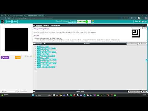 Code.org - CS Discoveries - Unit 3: Interactive Animations & Games: Lesson 4: Level 7