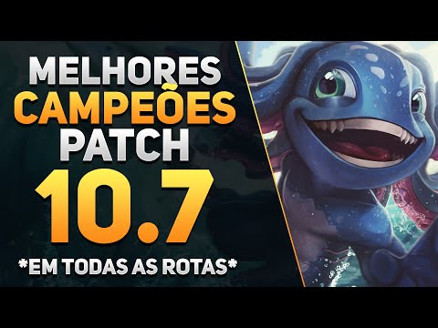 Melhores Campeões para SUBIR DE ELO TIER LIST 10.7 - League of Legends