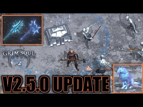FROZEN TREASURES EVENT! CHRISTMAS V2.5.0 UPDATE! WHAT'S NEW? - Grim Soul: Dark Fantasy Survival