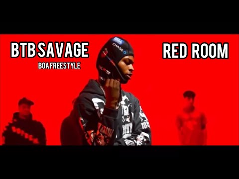 Btb Savage - Freestyle| Red Room (Official Unreleased Video)