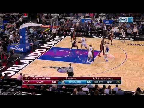 Evan Fournier vs Miami Heat 03.03.2017 (11Pts)