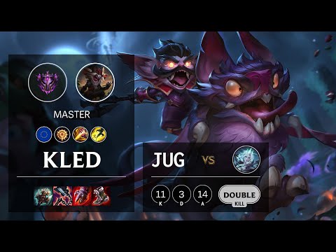 Kled Jungle vs Viego - EUW Master Patch 11.22