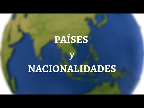 Español para Principiante - Clase 13 - Países y Nacionalidades (Asia)