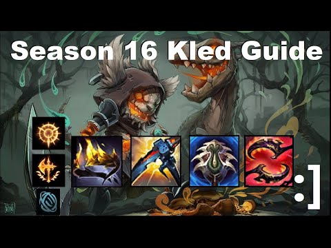 Season 16 Kled Items + Runes Guide :]