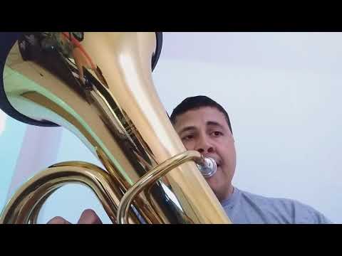 Hino 413   Foi por mim que morreste   Tuba e órgão