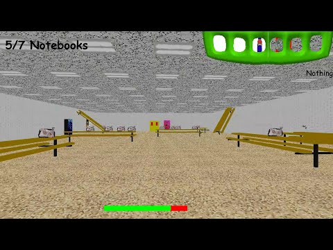 Baldi's Basics improved school [Baldi's Basics Decompiled Mod]