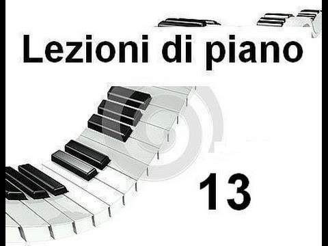 LEZIONE DI PIANOFORTE  - SEGNI CONVENZIONALI ( vecchio corso)