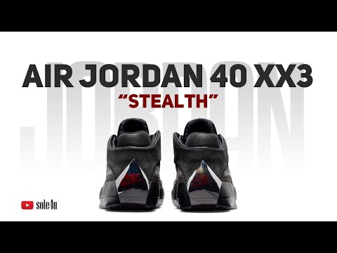 Air Jordan 40 Channels Its Inner XX3 with Air Jordan 40 "STEALTH" | Details + Release Info | 2025