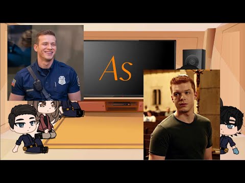 9-1-1 react to buck as Ian Gallagher {full part} {shameless x 9-1-1}