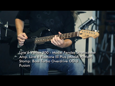 Mateus Schaffer -5/4 Fusion Improvisation- Variax 300 model Fender Stratocaster