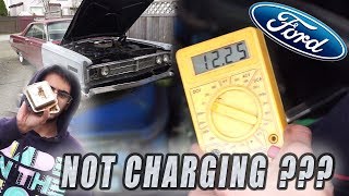 HOW TO: Ford Voltage regulator Test  & FIX