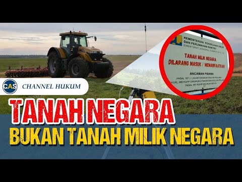 Don't Fail to Understand!! National Land Is Not State-Owned Land!!