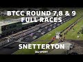 FULL RACES: BTCC Round 7, 8 & 9 from Snetterton 🏁 | ITV Sport