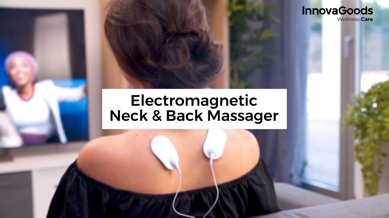 InnovaGoods Elektromagnetinis kaklo ir nugaros masažuoklis