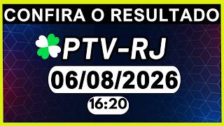 RESULTADO JB - PTV-RJ e LOOK-GO 16:20 | 06/08/2026