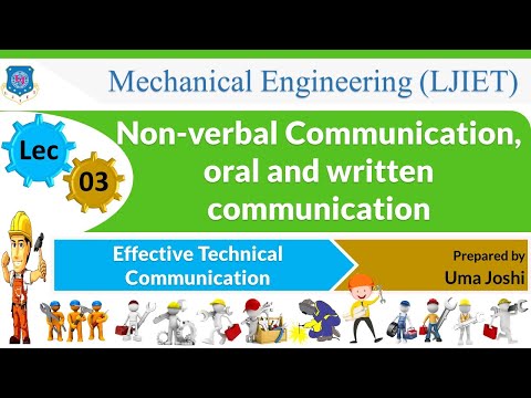 L 01 Basics of communication | Effective Technical Communication | Mechanical