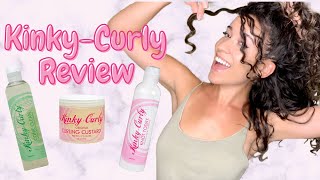 Kinky Curly - Demo & Review (plus curly hair routine)