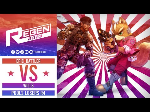 Regen 2023: Losers Pools - Epic Battler (Snake) Vs Wills (Aegis,Fox)