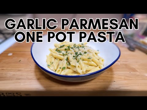 20-Minute Creamy Garlic Parmesan Pasta – One Pot Wonder