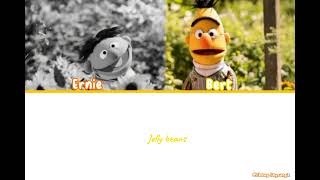 &quot;I Like You&quot; Color coded English lyrics, Bert and Ernie from Sesame Street (Share what you like ep)