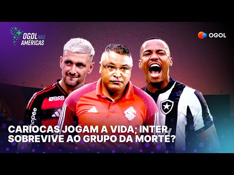 FLAMENGO e BOTAFOGO com duelos decisivos, INTER também pressionado na LIBERTA... oGol nas...