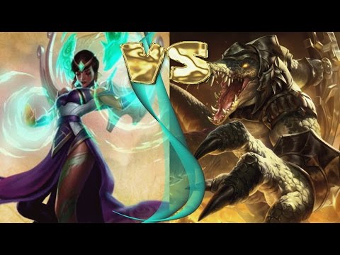 Karma top VS Renekton | S7 | League Of Legends | Masterizando a Karma #2