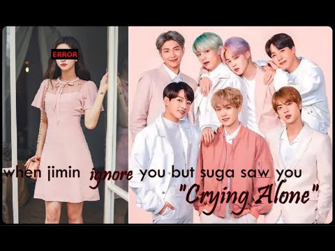 "when jimin IGNORE you but suga saw you CRYING ALONE" # BTS 8TH MEMBER FF (EP:08)