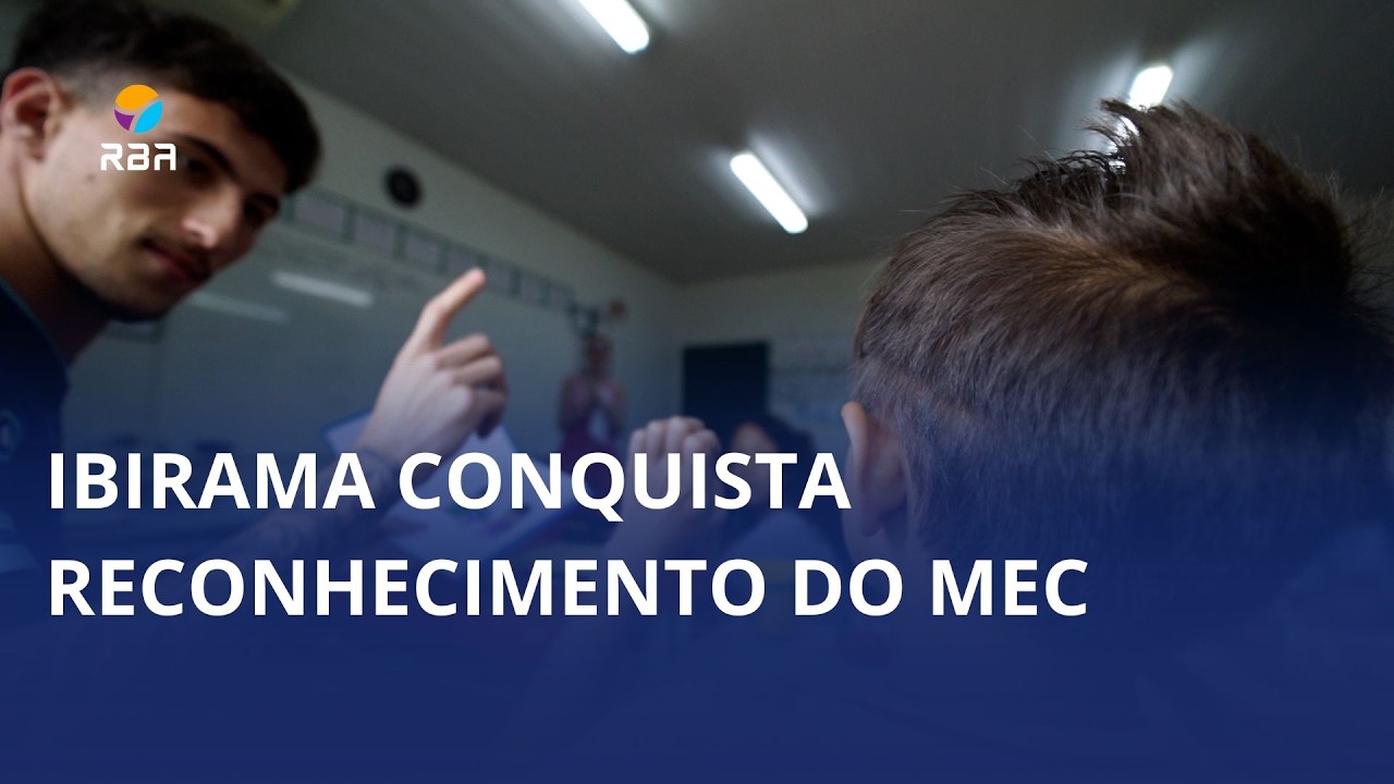 Educação de Ibirama é reconhecida pelo MEC pelo segundo ano seguido