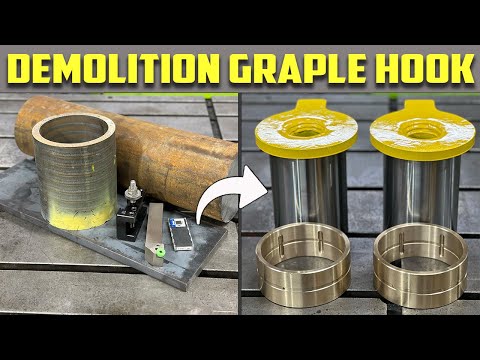 Heavy Machining, 4140, Bronze - New Parts for an Old Machine