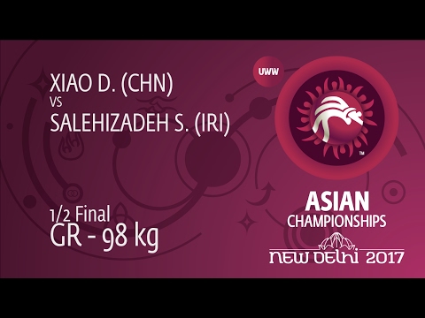 1/2 GR - 98 kg: S. SALEHIZADEH (IRI) df. D. XIAO (CHN), 2-0