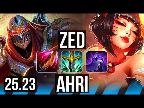 ZED vs AHRI (MID) | KR Master | 25.23