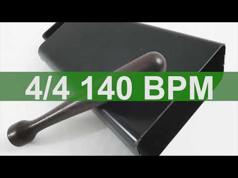 🔴 140 BPM Campana y Clave Metronome